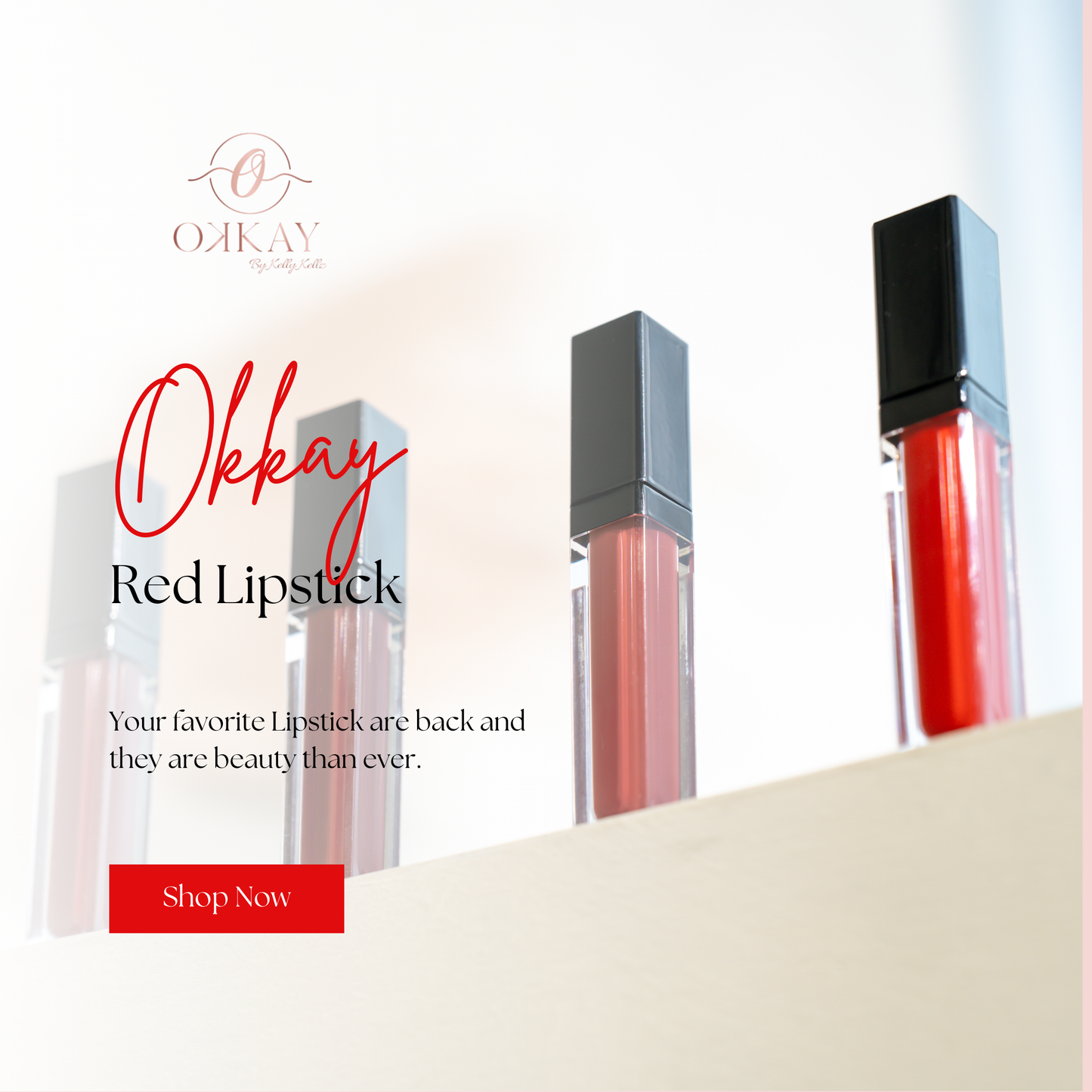 Okkay Red Lipstick